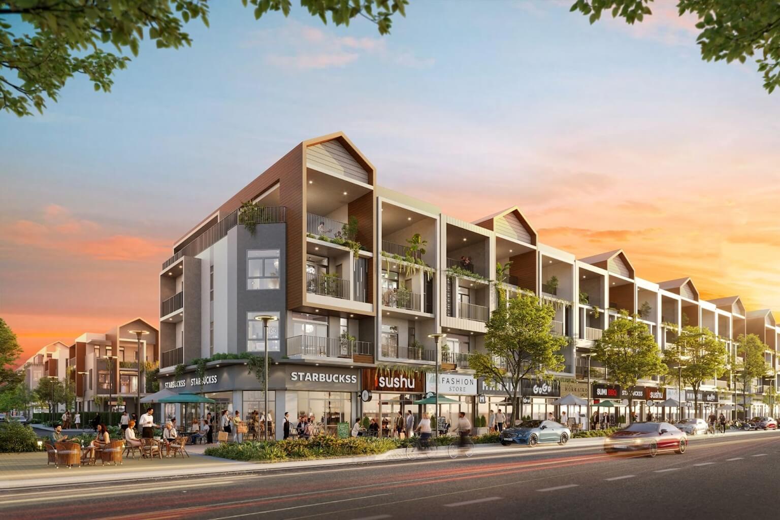 shophouse alluvia city văn giang hưng yên