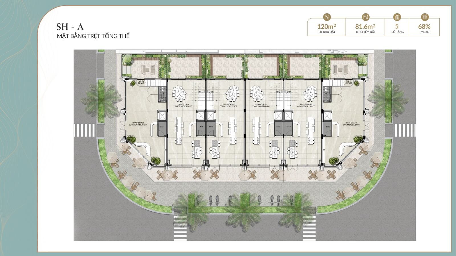 mặt bằng shophouse alluvia city văn giang hưng yên