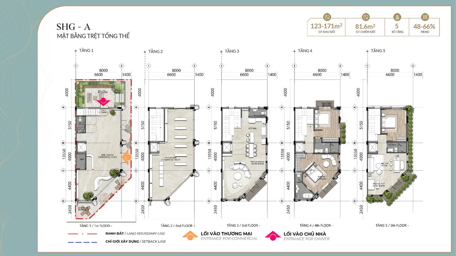 mặt bằng shophouse lô góc alluvia city văn giang hưng yên