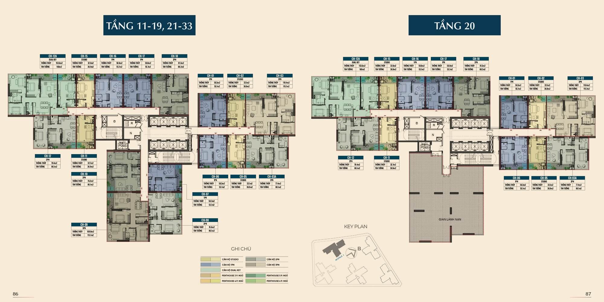 mặt bằng tòa avenue 1 dự án alluvia sunshine marina hưng yên