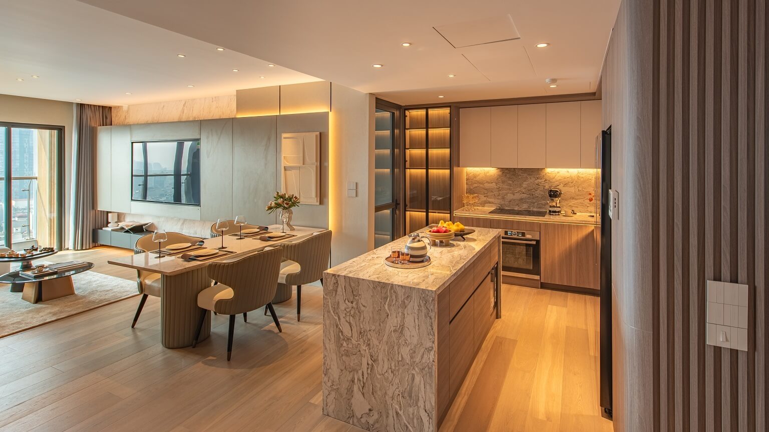 nội thất căn hộ alluvia city văn giang