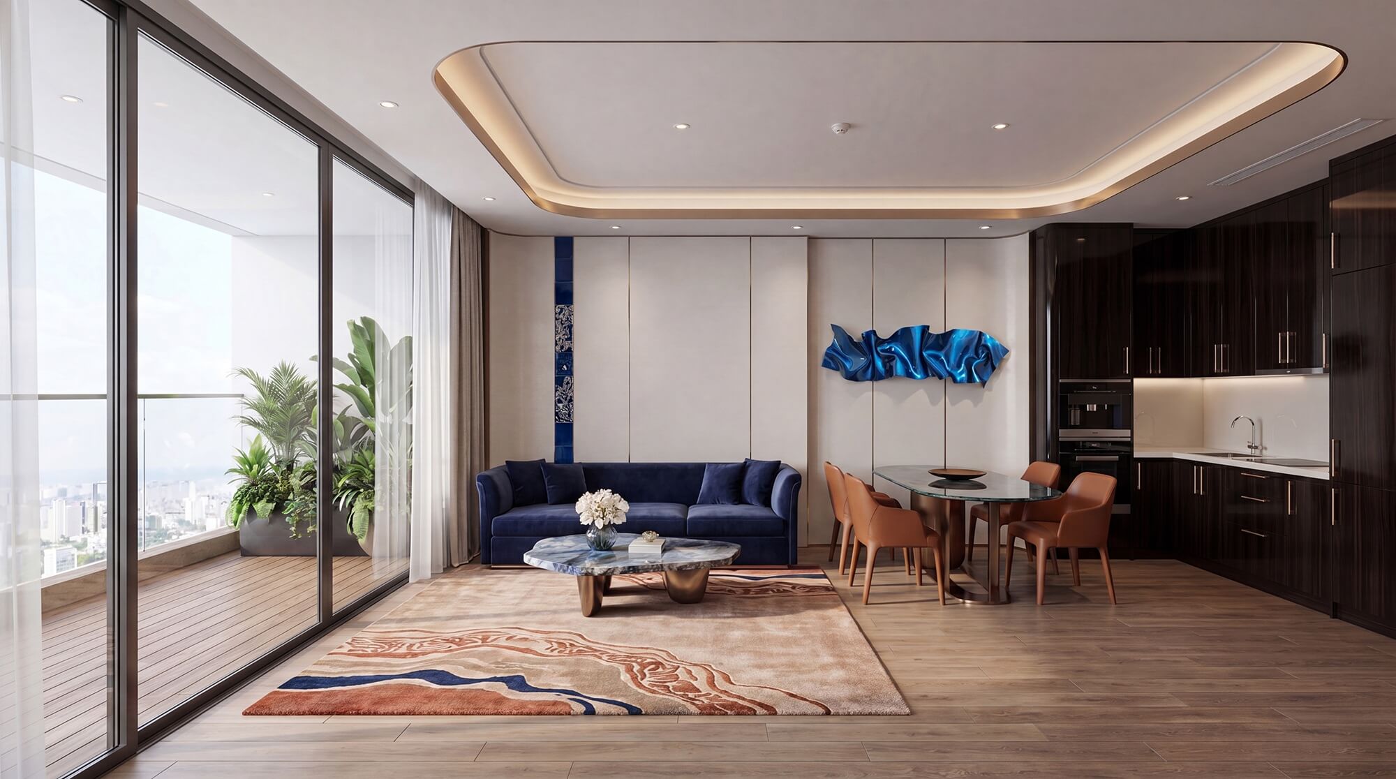 nội thất căn hộ avenue alluvia city hưng yên