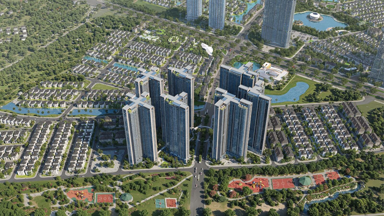 phân khu alumi dự án alluvia city văn giang