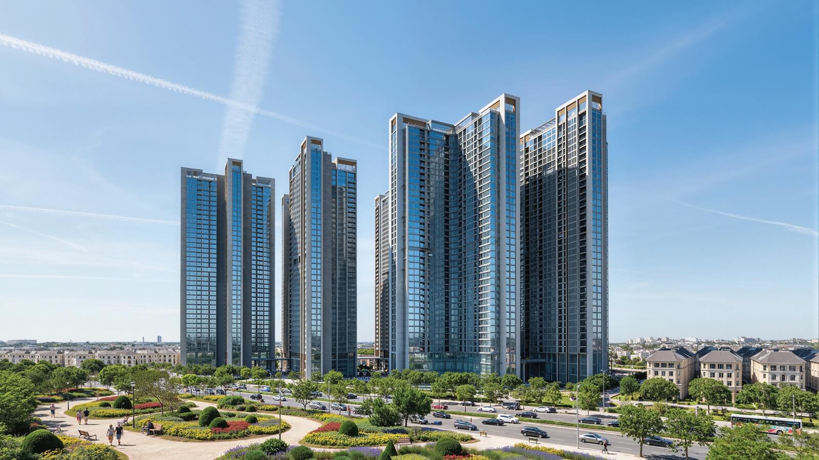 phân khu alumi dự án alluvia city văn giang