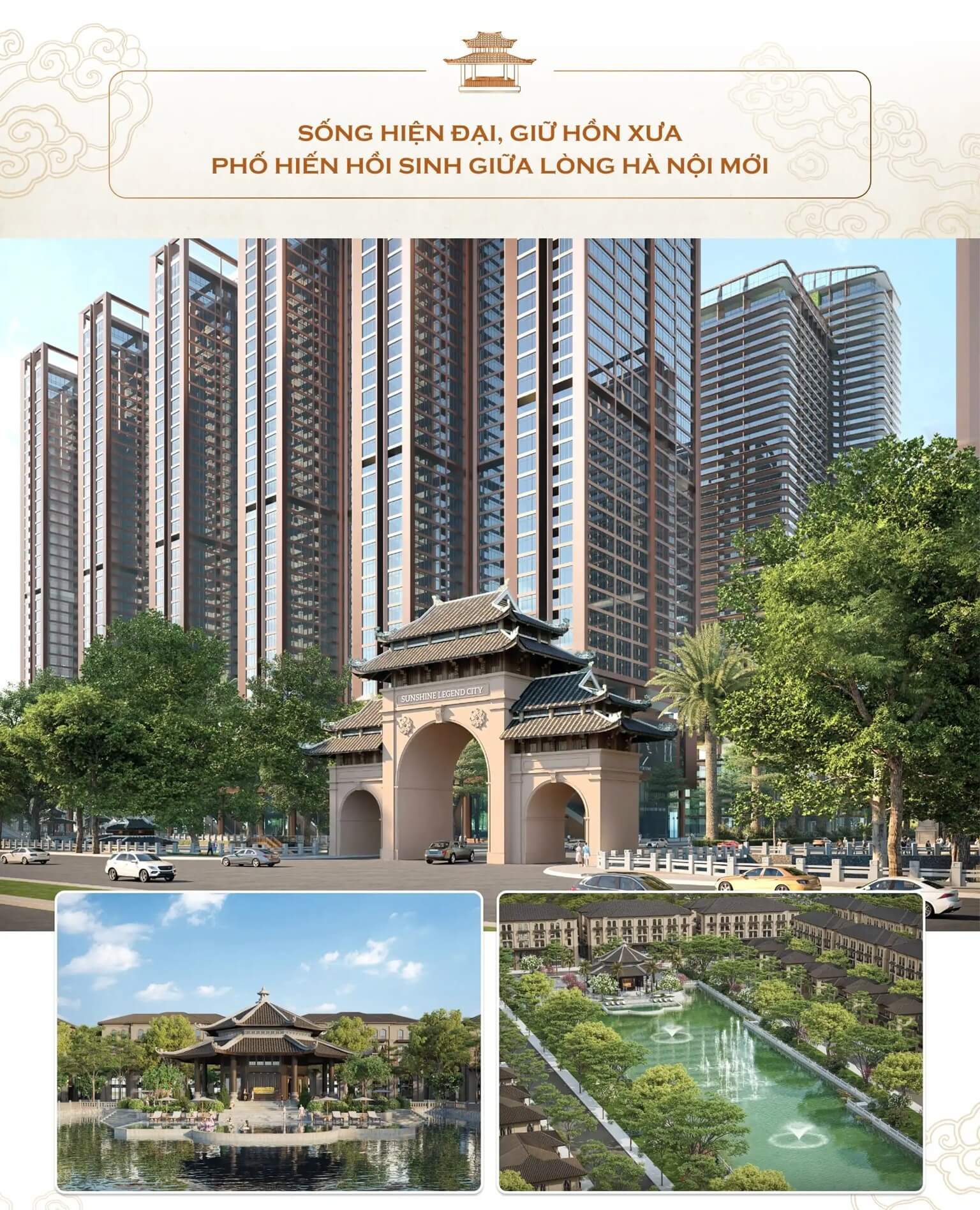 tiện ích dự án sunshine legend city văn giang