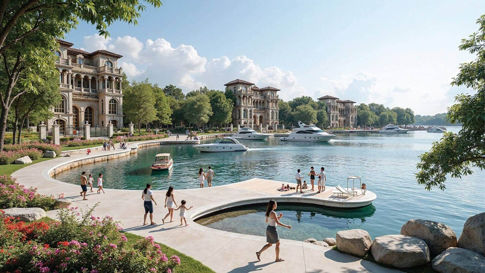 tiện ích dự án alluvia sunshine marina văn giang hưng yên