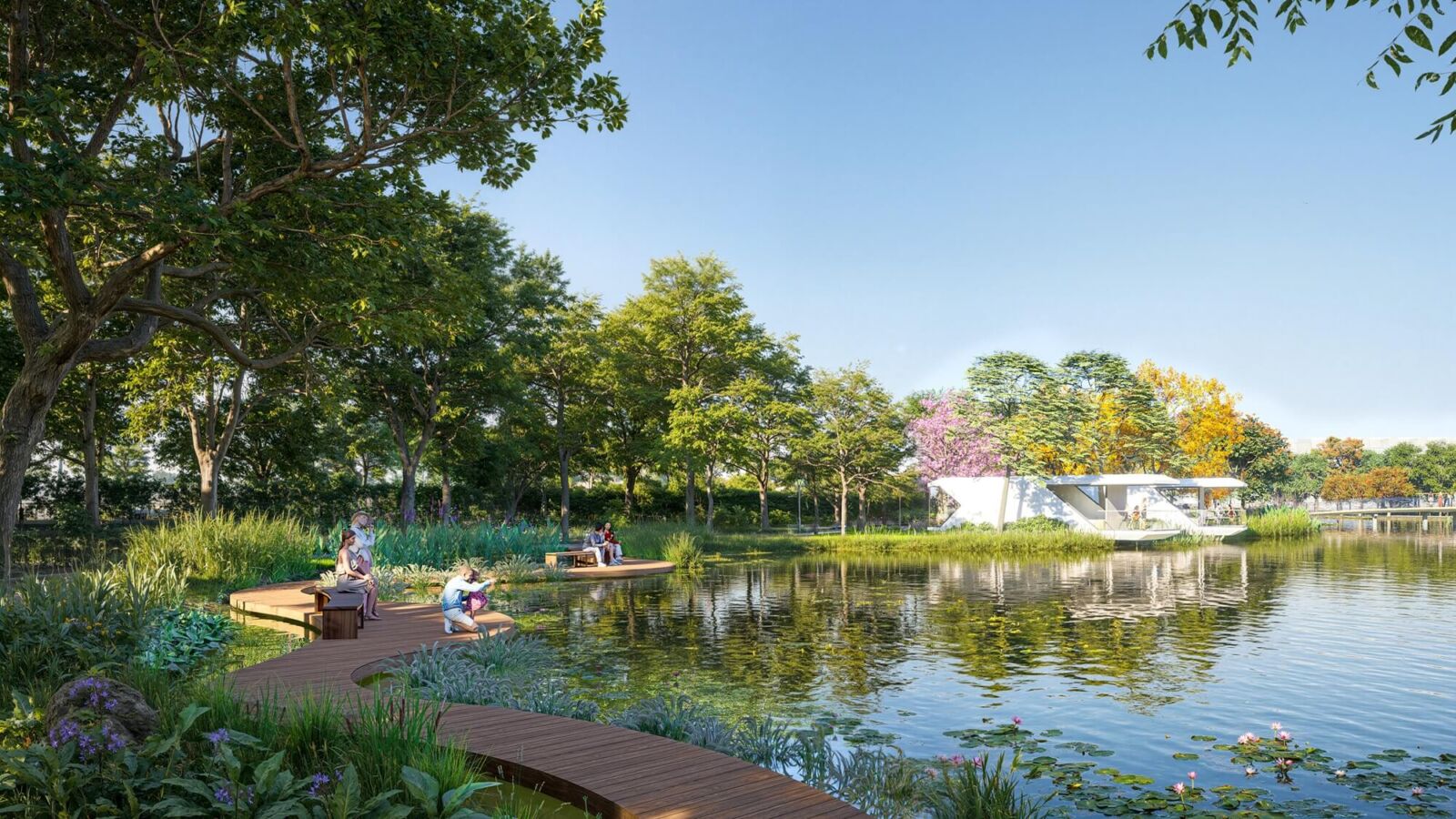 tiện ích dự án alluvia sunshine marina văn giang hưng yên