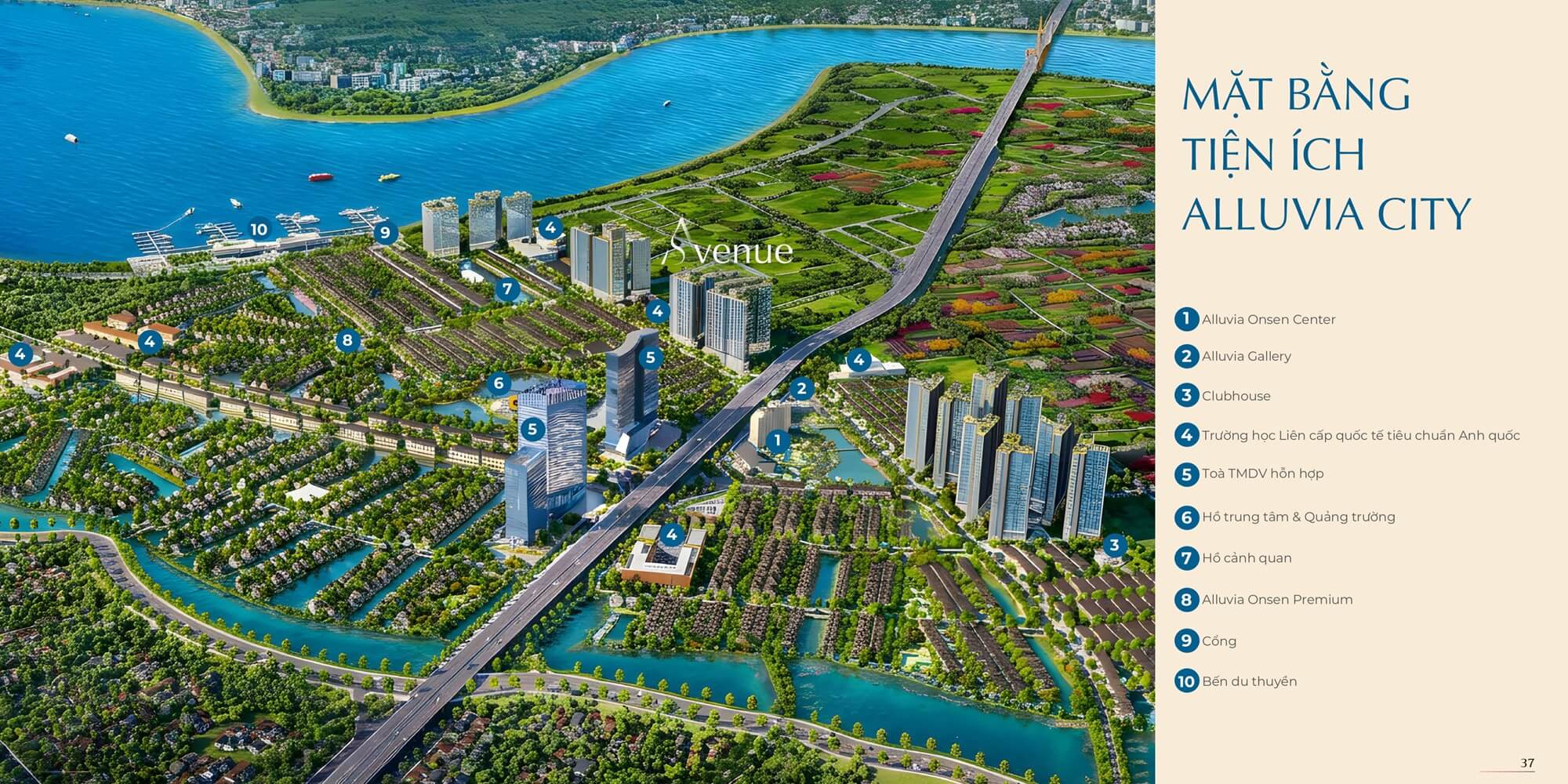 tiện ích dự án alluvia sunshine marina văn giang hưng yên